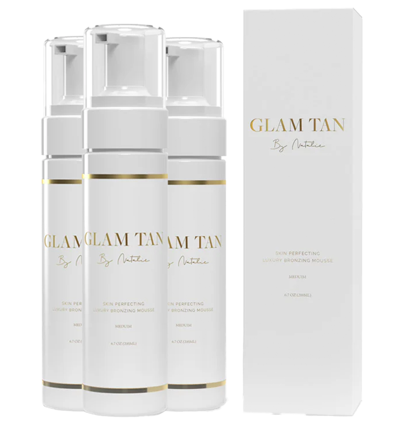 3 Pack Bronzing Mousse + Free Applicator Mitt